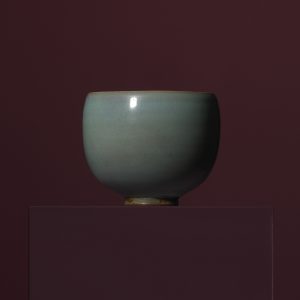 钧窑青釉钵