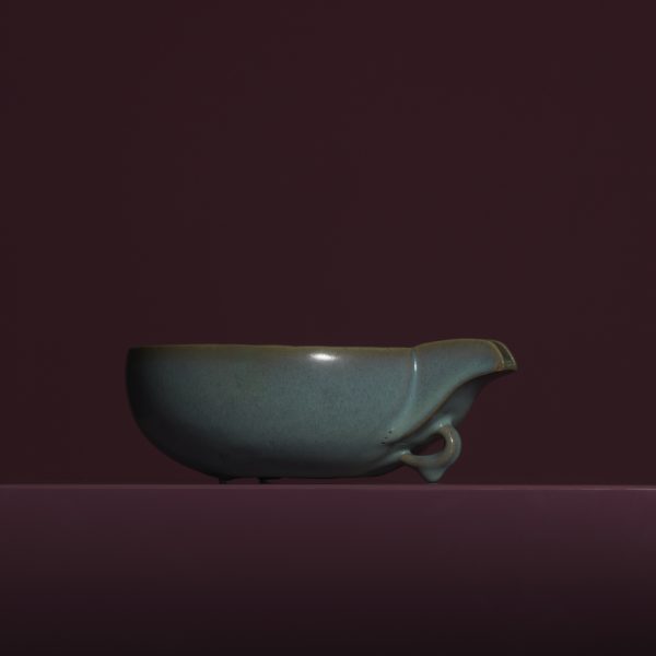 A Sky Blue-glazed JUN Handled Cup (Yi)
