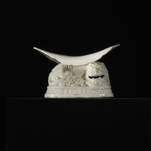 A White-glazed DING “Lion” Pillow
