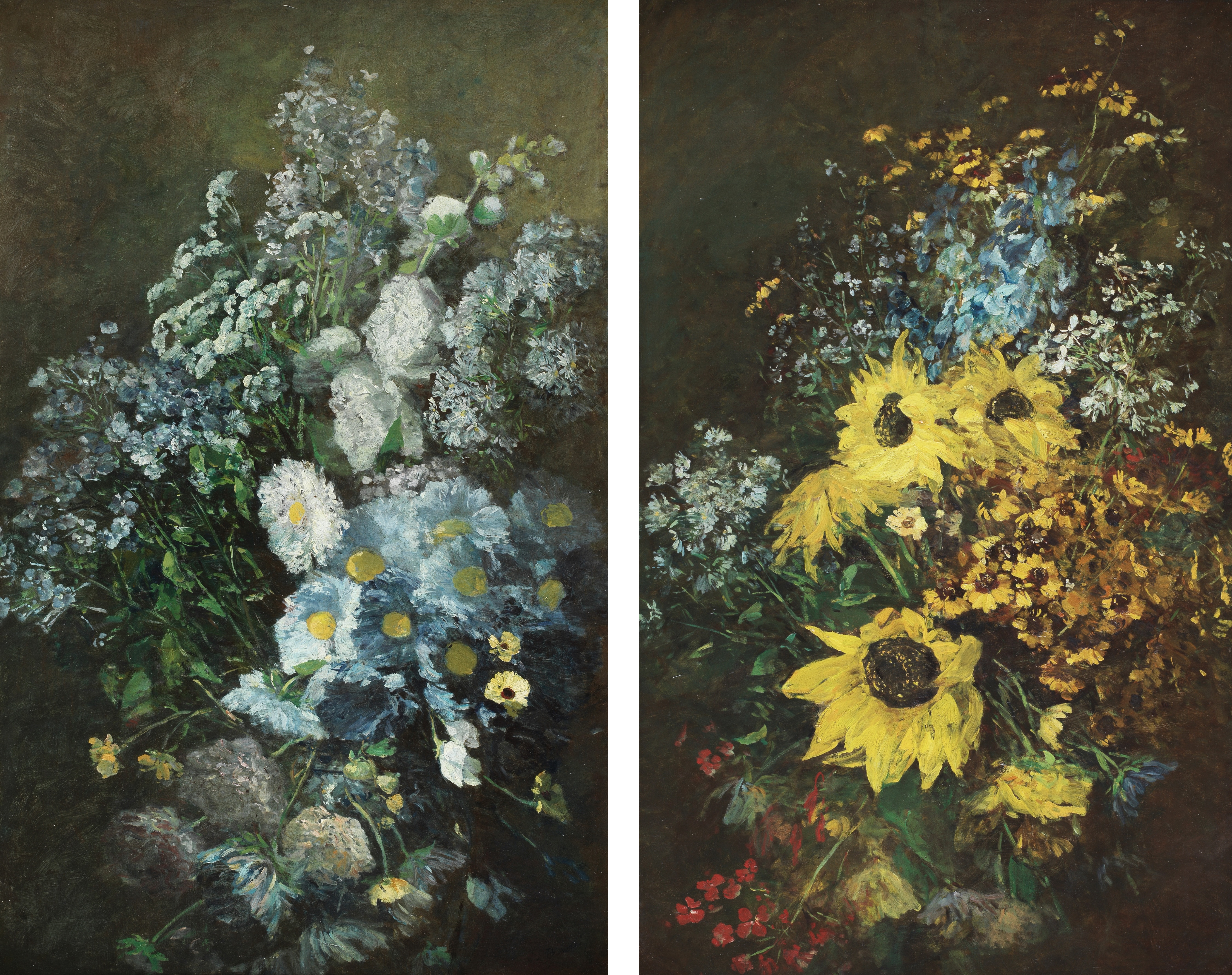 Gerbe de Fleur(Bouquet)(a pair)