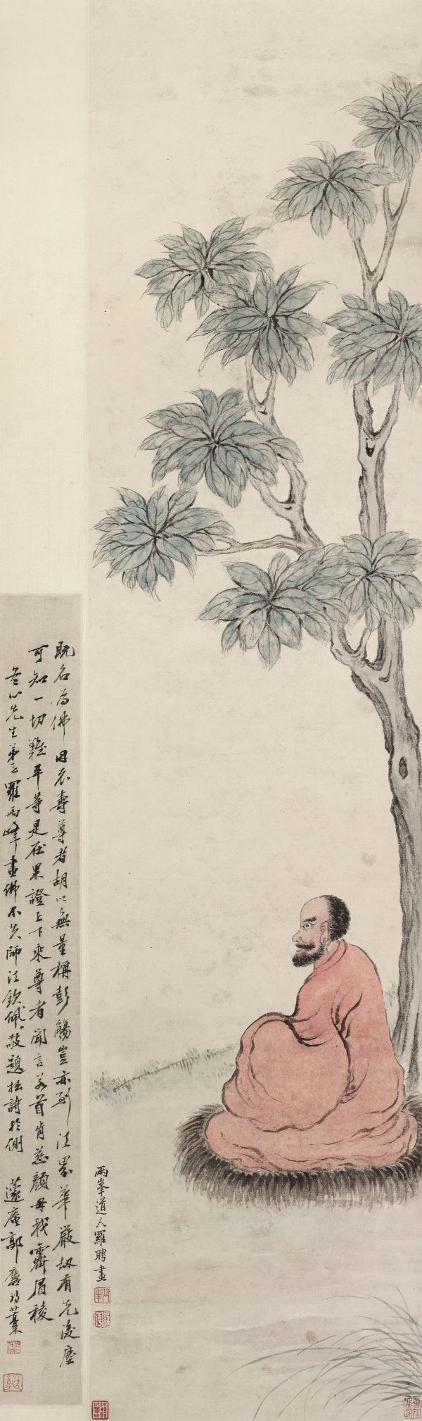 《达摩图》轴