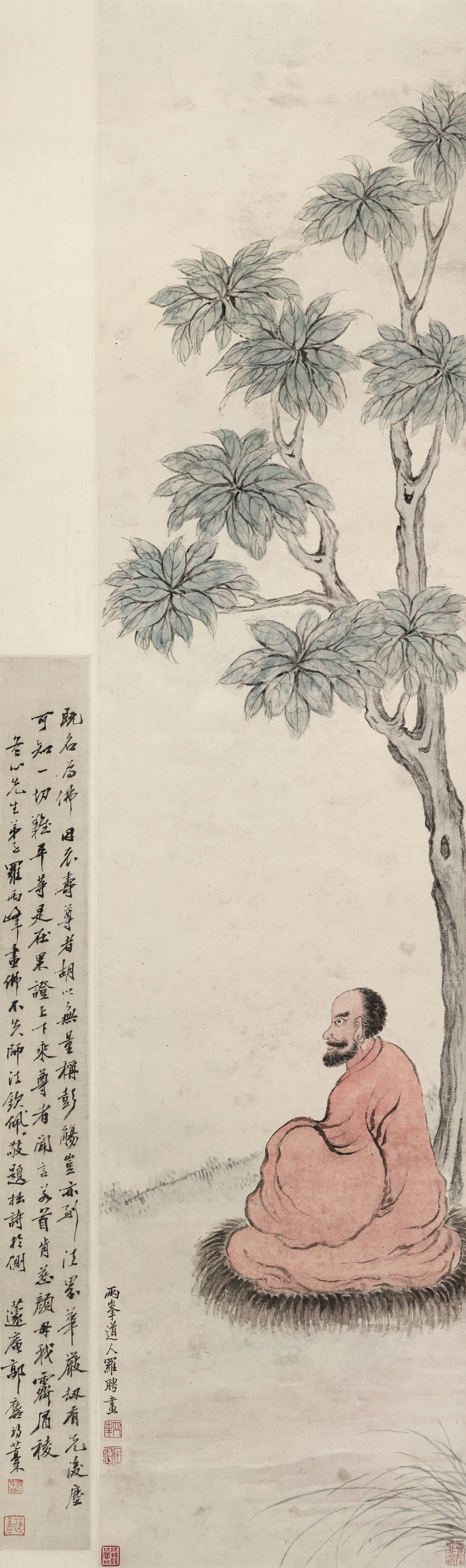 《达摩图》轴