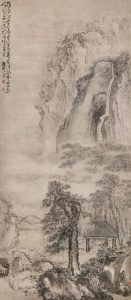 《采茶图》轴
