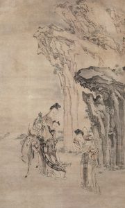 《麻姑献寿图》轴