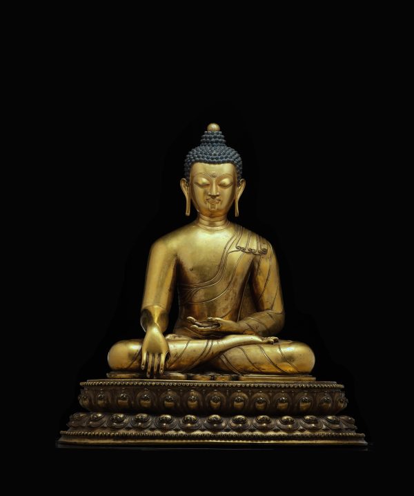 Gilt-Bronze Enlightened Shakyamuni