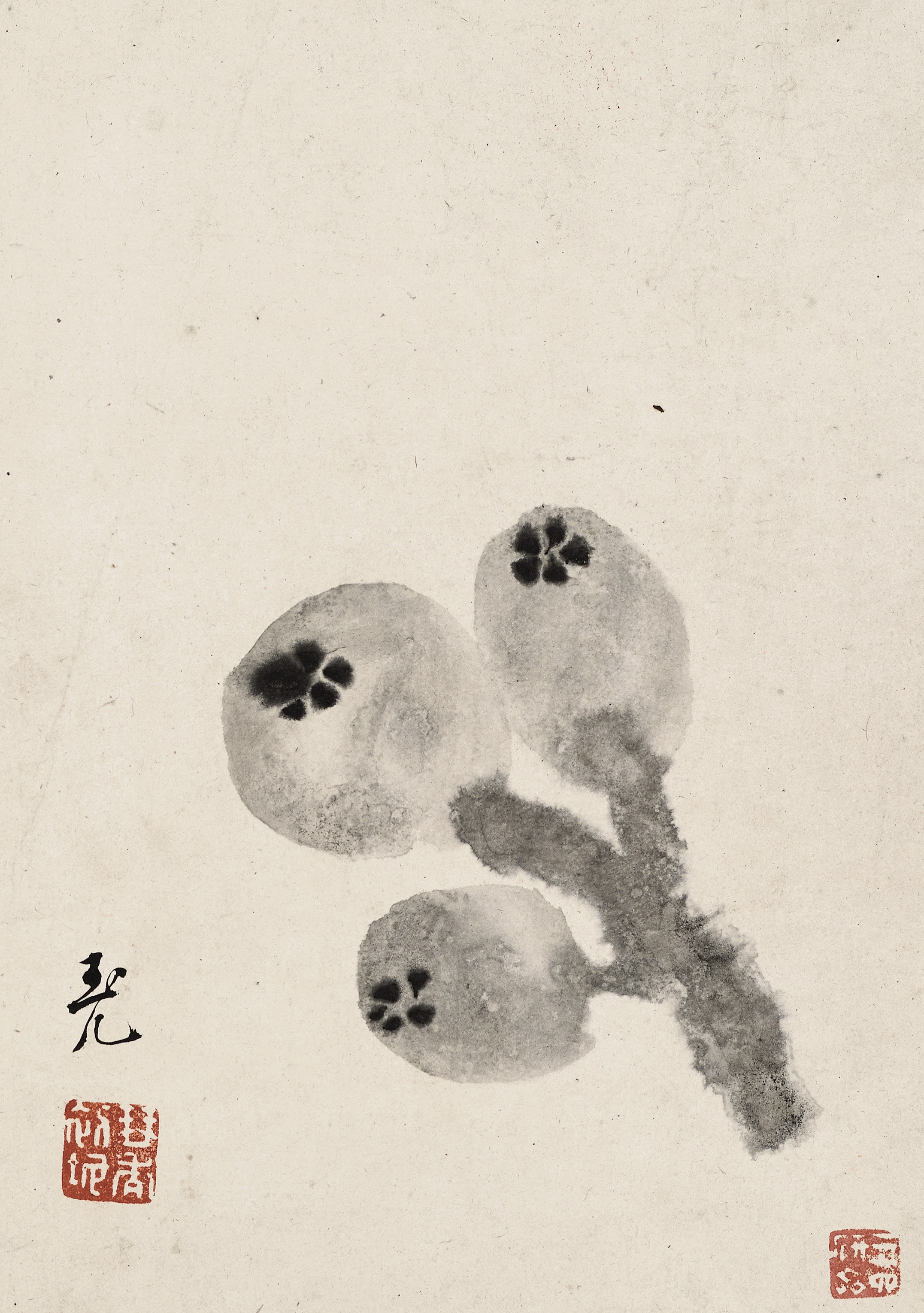 《果品花卉图》册