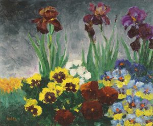 鸢尾花和三色堇
