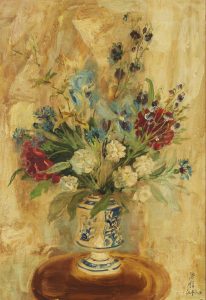 牡丹和鸢尾花