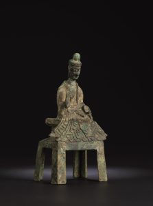 青铜佛坐像