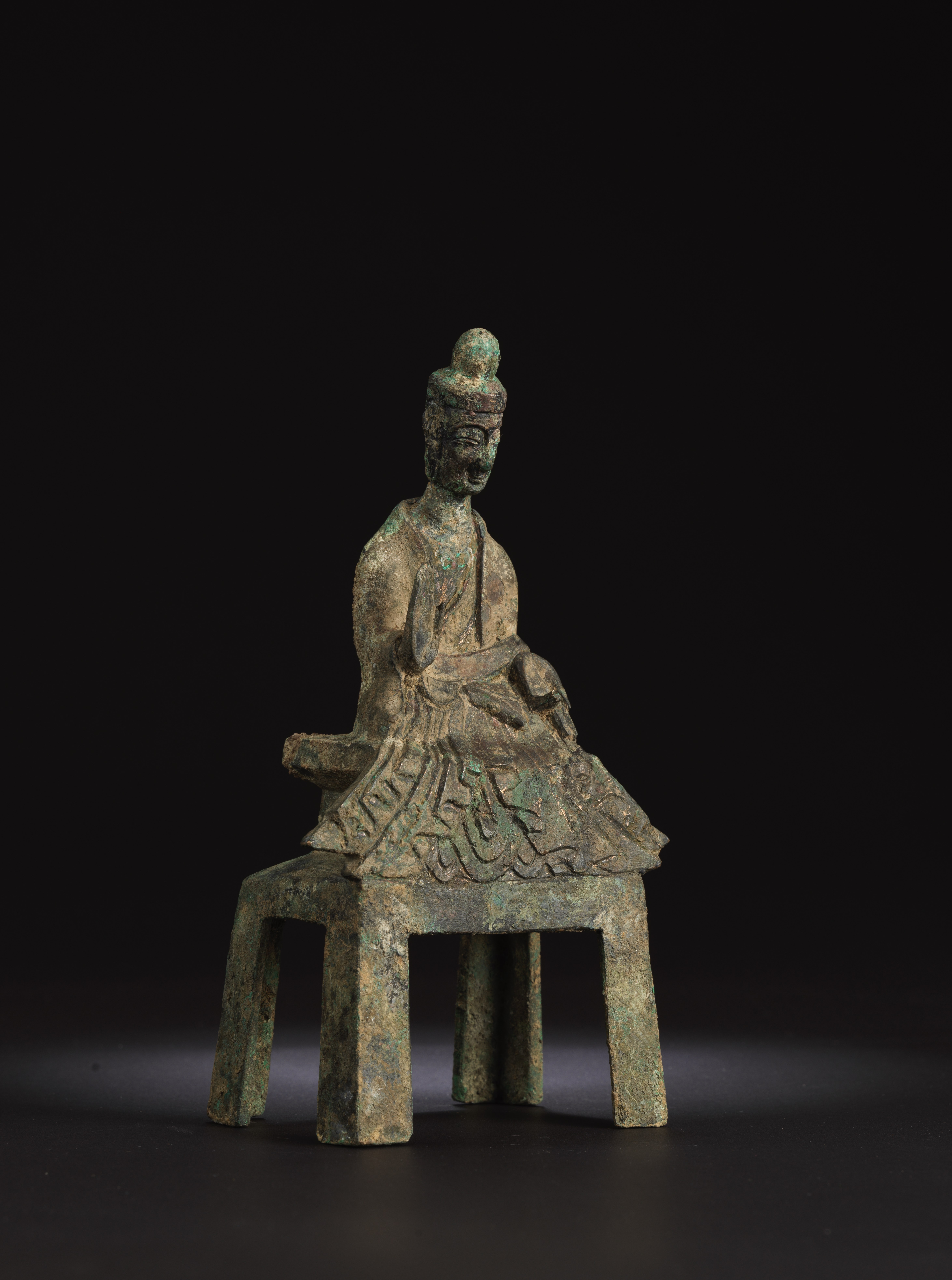 Bronze Seated Buddha