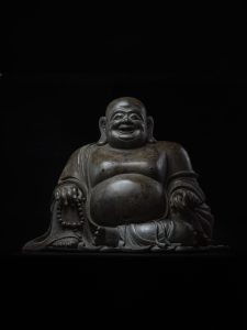 铜弥勒佛像