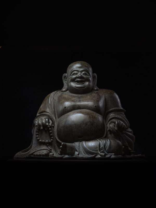 铜弥勒佛像